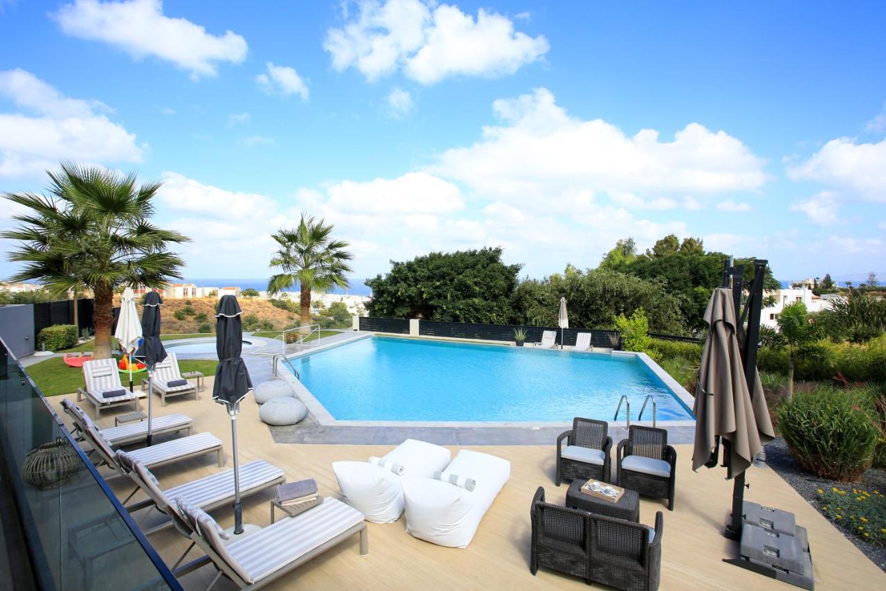 Orama Luxury Villa 4 Bedrooms With Private Pool Hersonissos  Exteriör bild