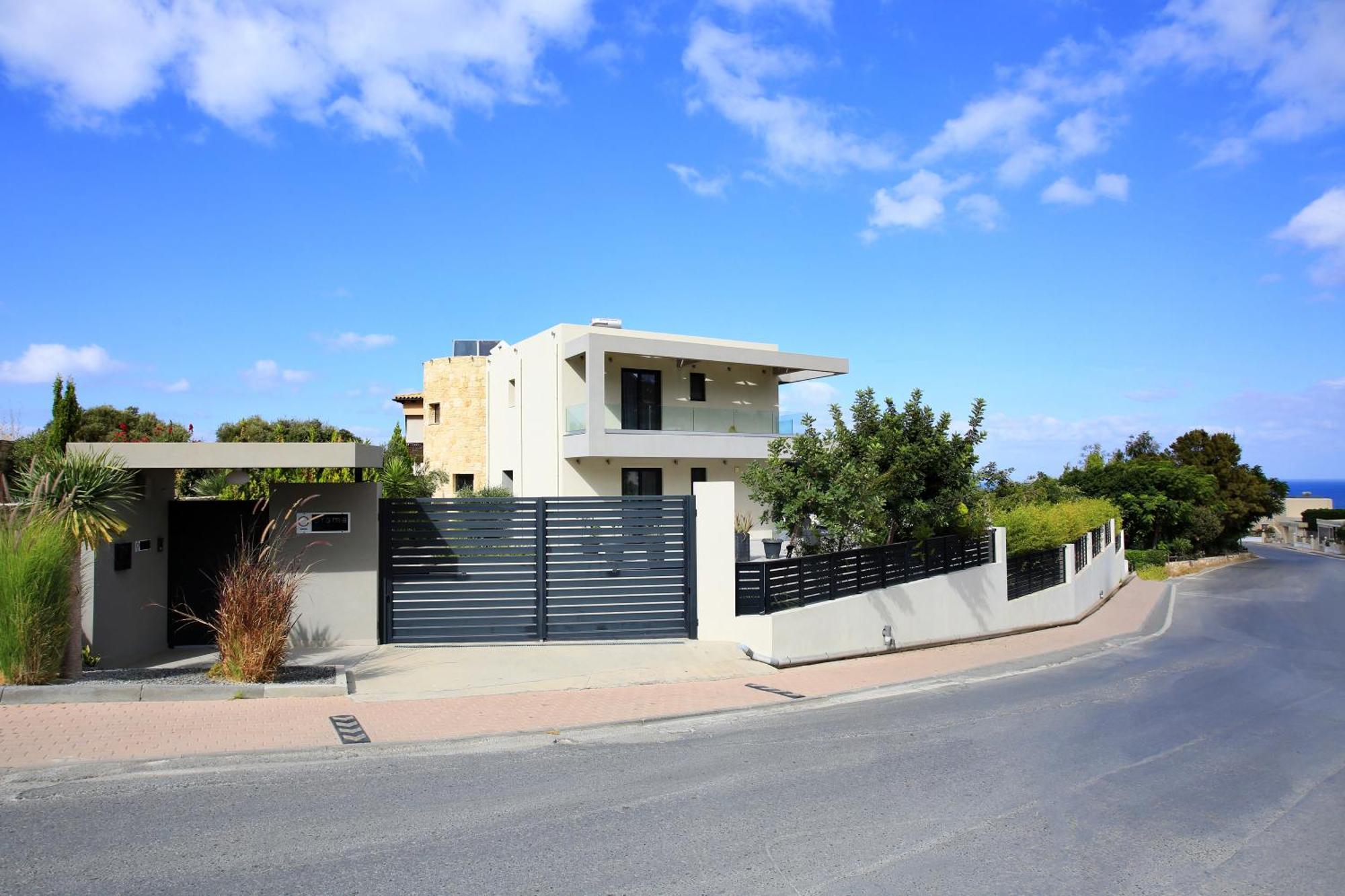 Orama Luxury Villa 4 Bedrooms With Private Pool Hersonissos  Exteriör bild