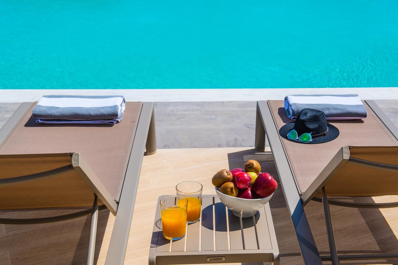 Orama Luxury Villa 4 Bedrooms With Private Pool Hersonissos  Exteriör bild